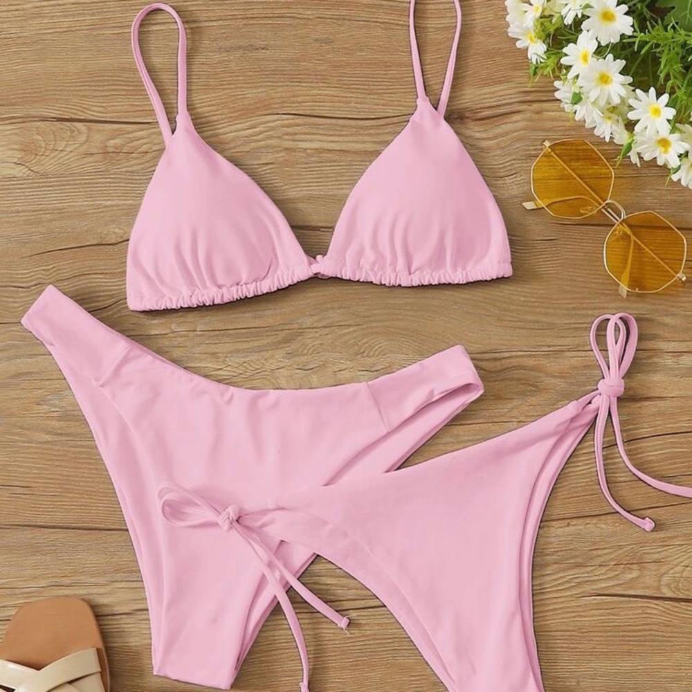 BNWT Triangle Tie-Side Co-Ord Bikini SHEIN